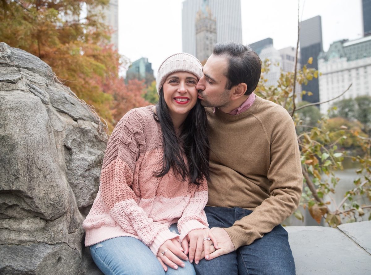 Central Park in fall is one of the top photo spots in NYC