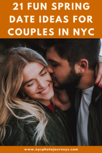 Looking for fun spring date ideas for couples in NYC? To help you plan the perfect day or night with your partner, we've rounded up the best romantic restaurants, tours, attractions, activities, and experiences in New York City! // #NYC #NewYorkCity #SpringDateIdeas