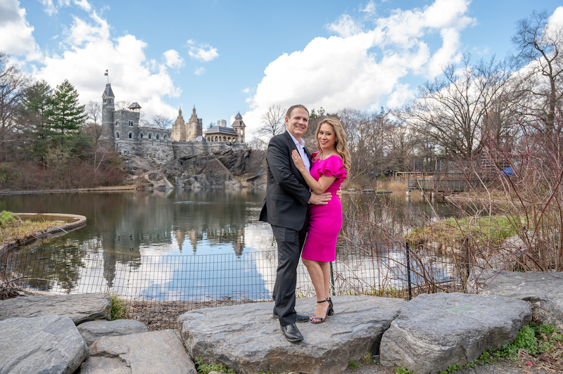 a photoshoot and picnic at Central Park's Turtle Pond is one of the best summer date ideas in NYC