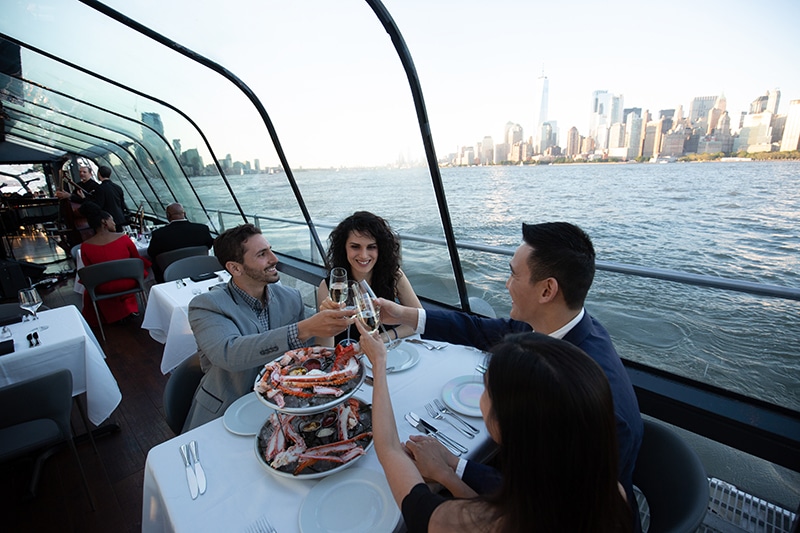 have your birthday party on a boat in NYC on the Bateaux